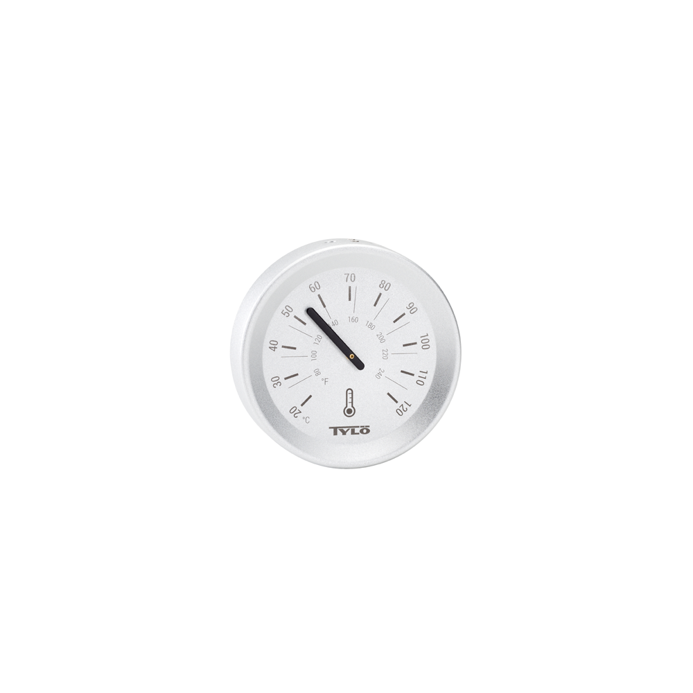 brilliant silver termometer