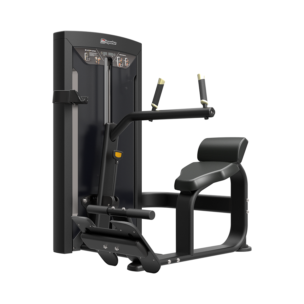 Impulse FE Abdominal, Sort, 136kg