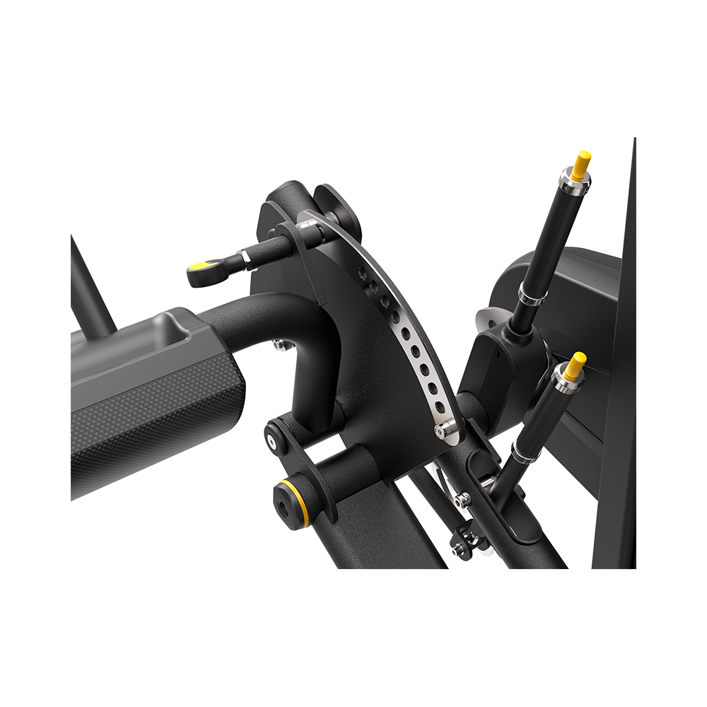 Impulse FE Seated Leg Curl, Sort, 136kg - Billede 3