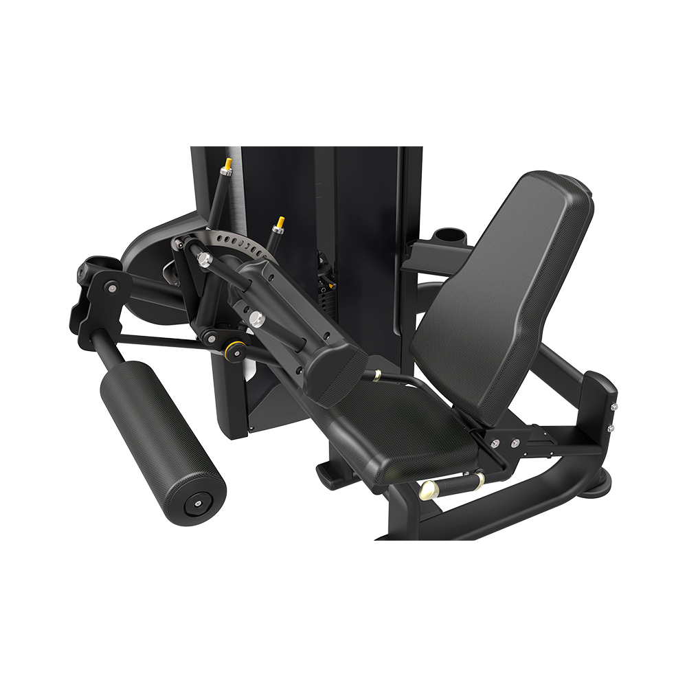 Impulse FE Seated Leg Curl, Sort, 136kg - Billede 4