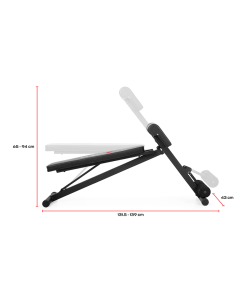 Gymstick Mave & Ryg Bænk