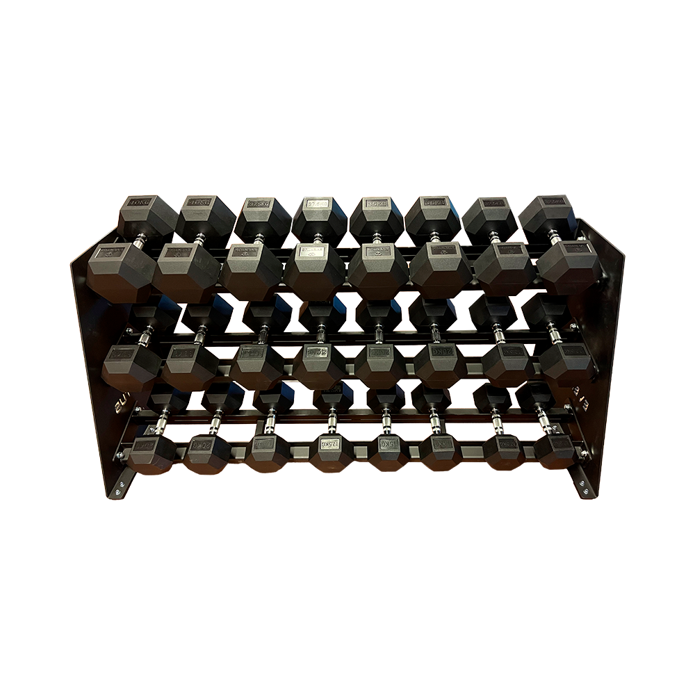 Eventus Hex Håndvægtsæt 1-30kg & 12,5-40